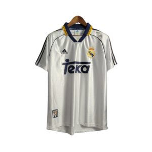 REBAJA: Camiseta Retro Real Madrid 98/99 | Talla: XL | Dorsal y Número: R.CARLOS 3