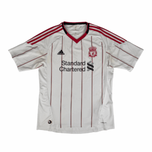 LIVERPOOL FC 2010/12 Adidas Away Shirt L